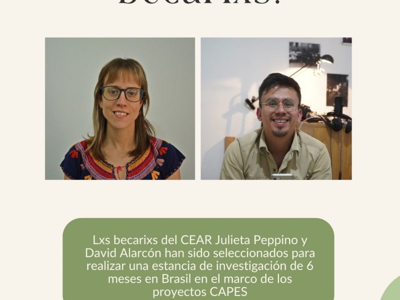 Estancia de investigación en Brasil para dos becarios del CEAR