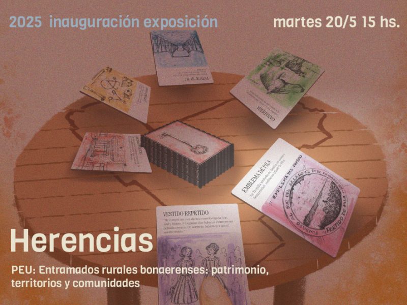 Herencias: Un juego de cartas para conocer los itinerarios de la historia local