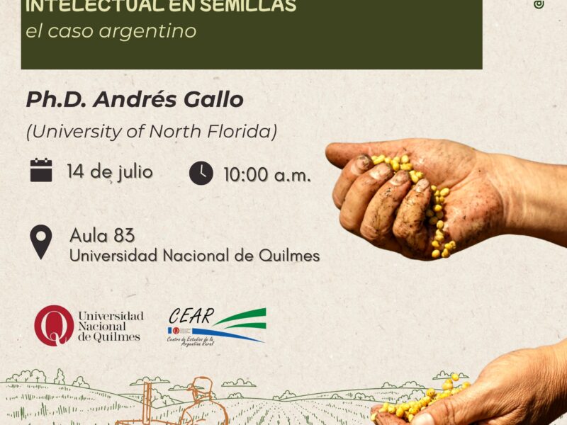 Conversatorios del CEAR – Andrés Gallo